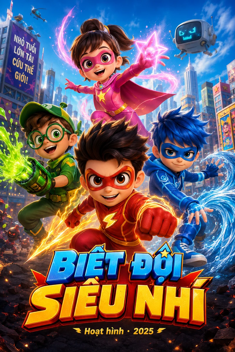 Biệt Đội Siêu Nhí